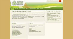 Desktop Screenshot of aotearoapeoplesnetwork.info